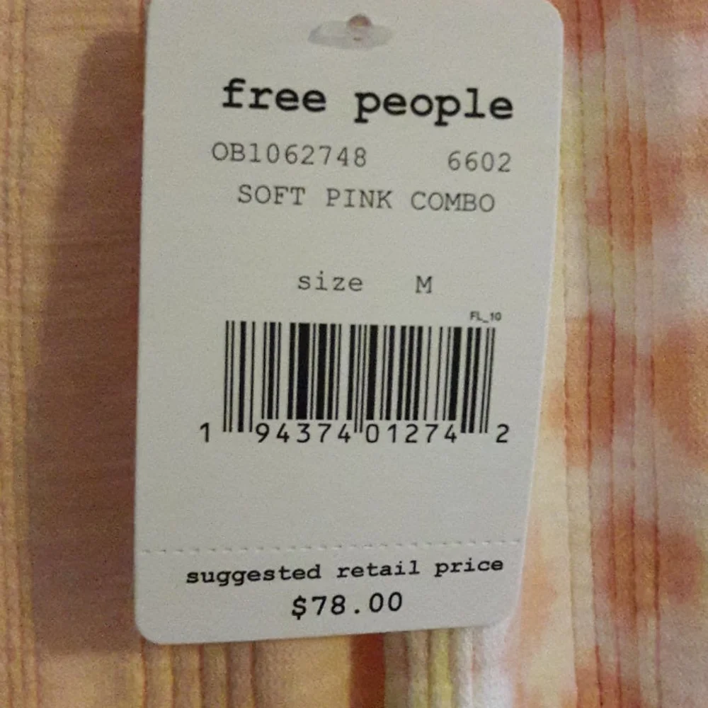 Free People Pink Long Sleeve Tee - Picture 10 of 10
